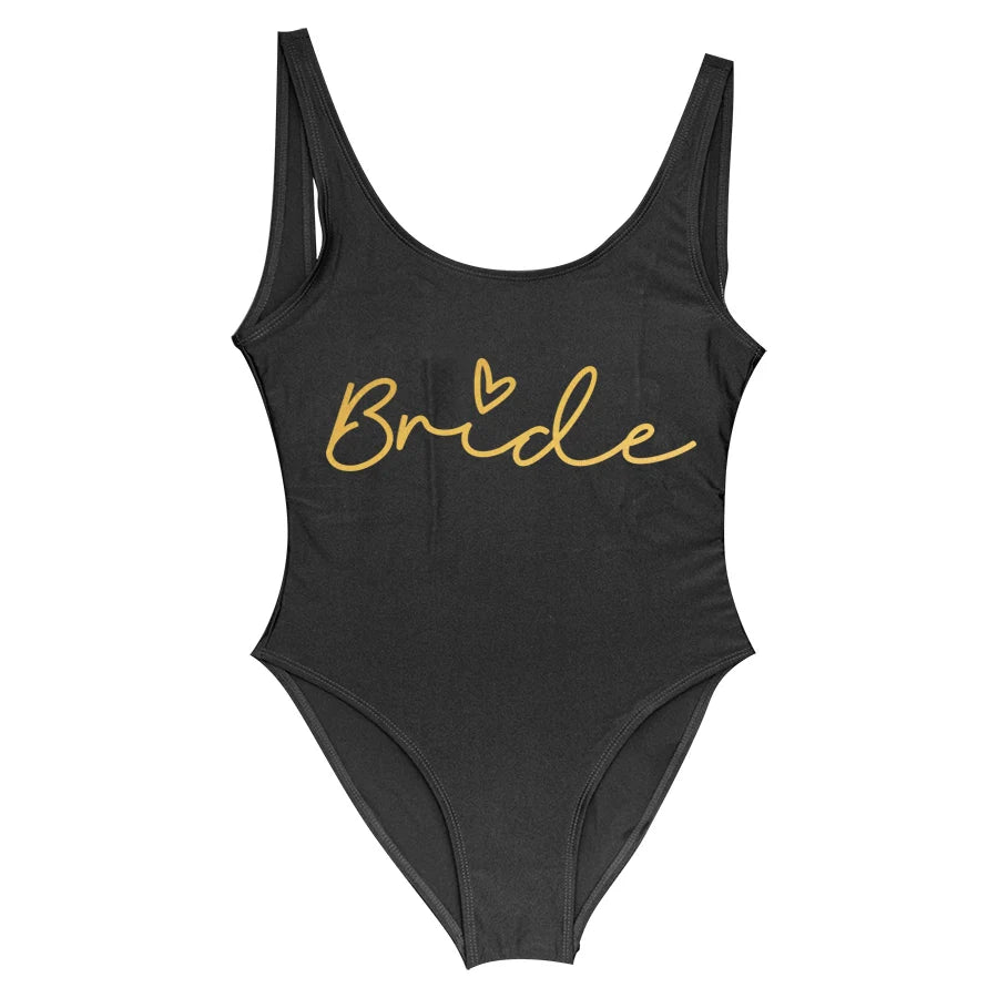 Maillot de bain « Team Bride » / « Bride »
