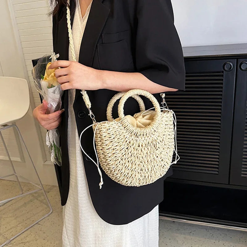Sac à main tressé Isabella