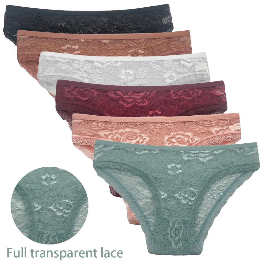 Lot de 5 culottes transparentes Marie