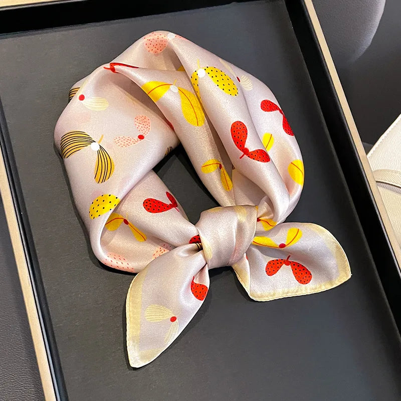 Foulard en soie Solène