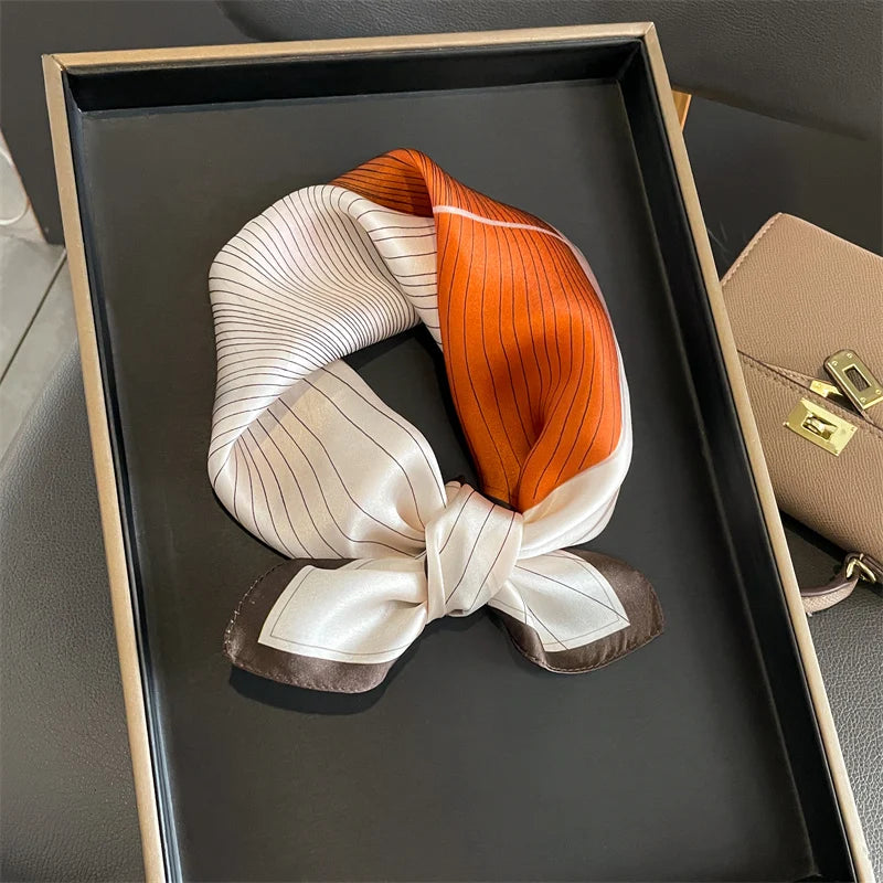 Foulard en soie Solène