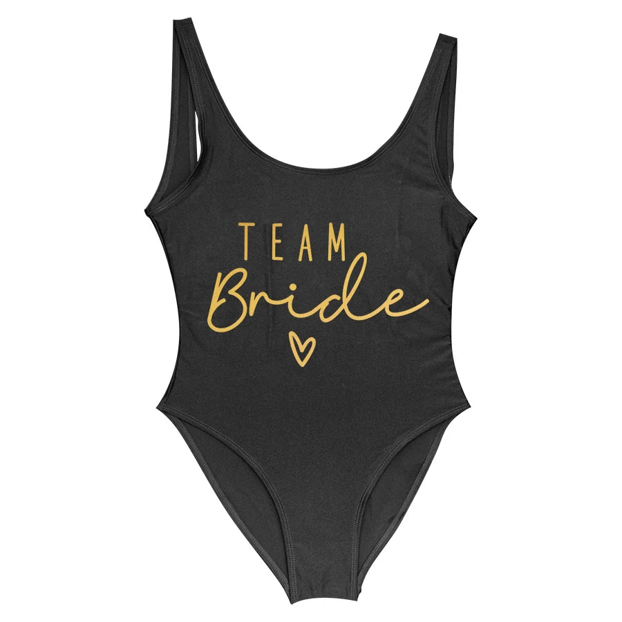 Maillot de bain « Team Bride » / « Bride »