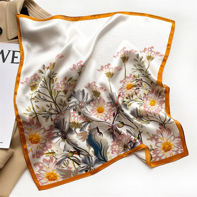 Foulard en soie Solène