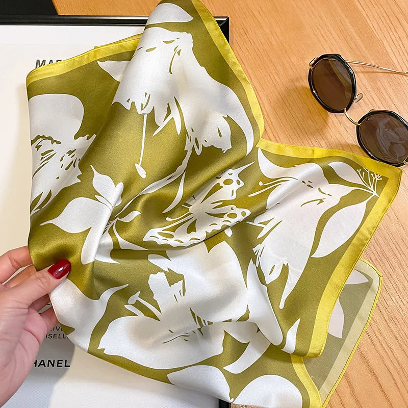 Foulard en soie Solène