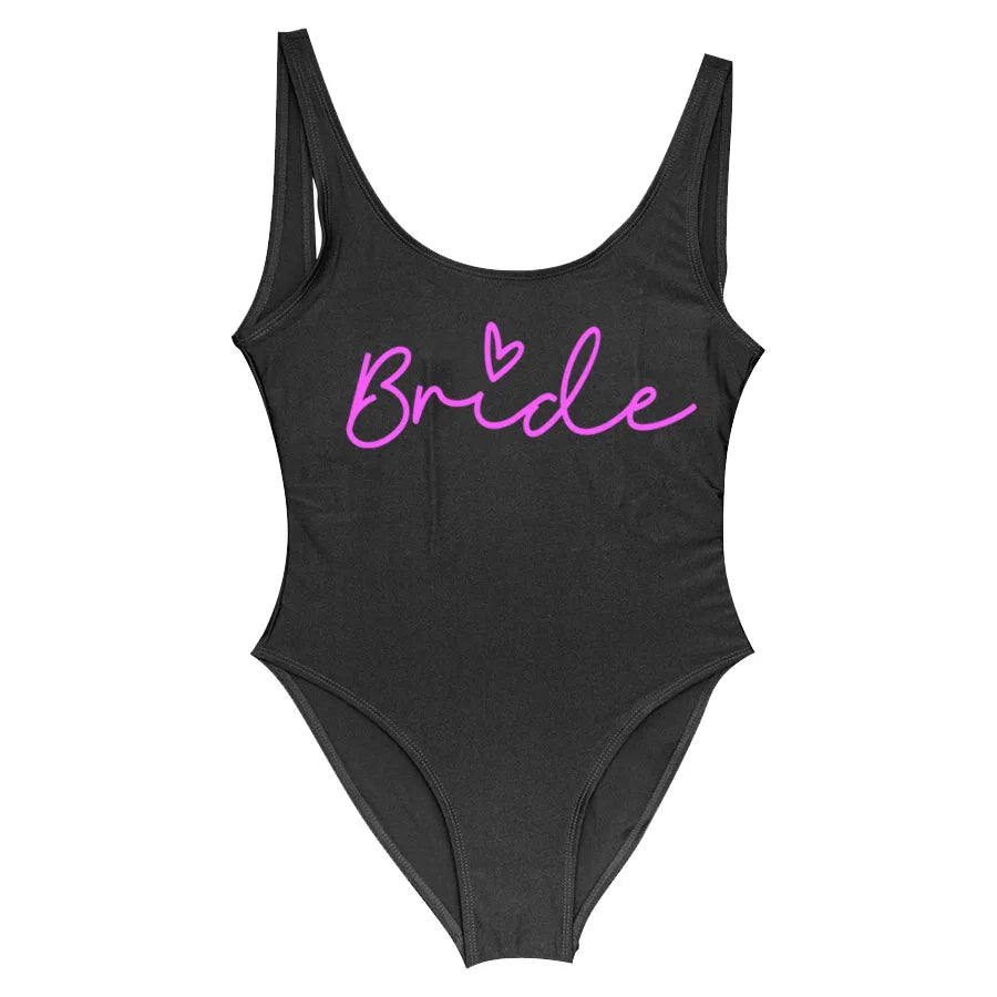 Maillot de bain « Team Bride » / « Bride »