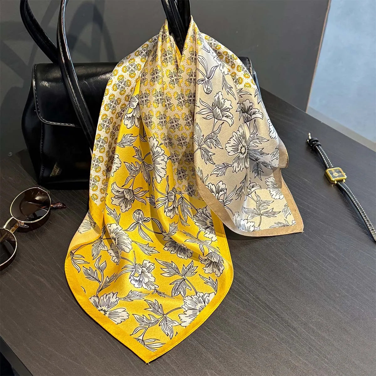 Foulard en soie Solène