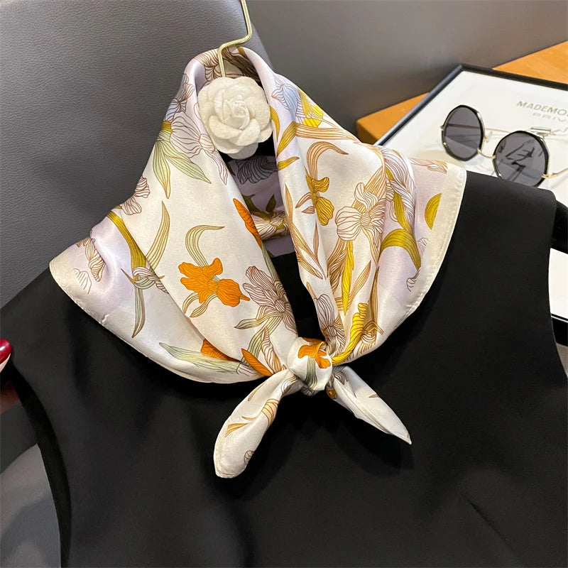 Foulard en soie Solène