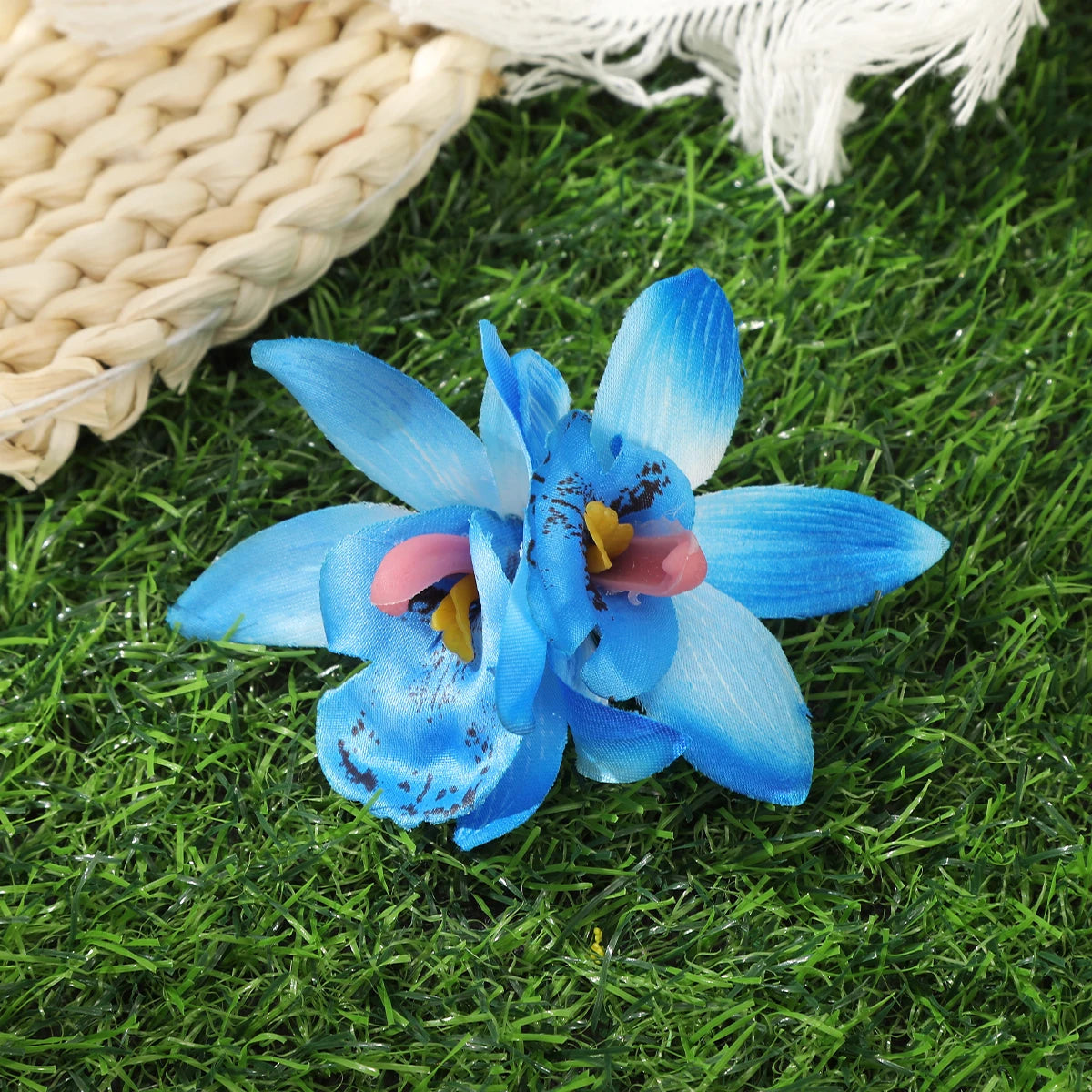Barrette Orchidée