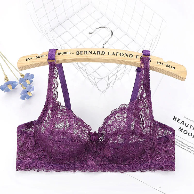 Soutien-gorge grande taille dentelle Léa