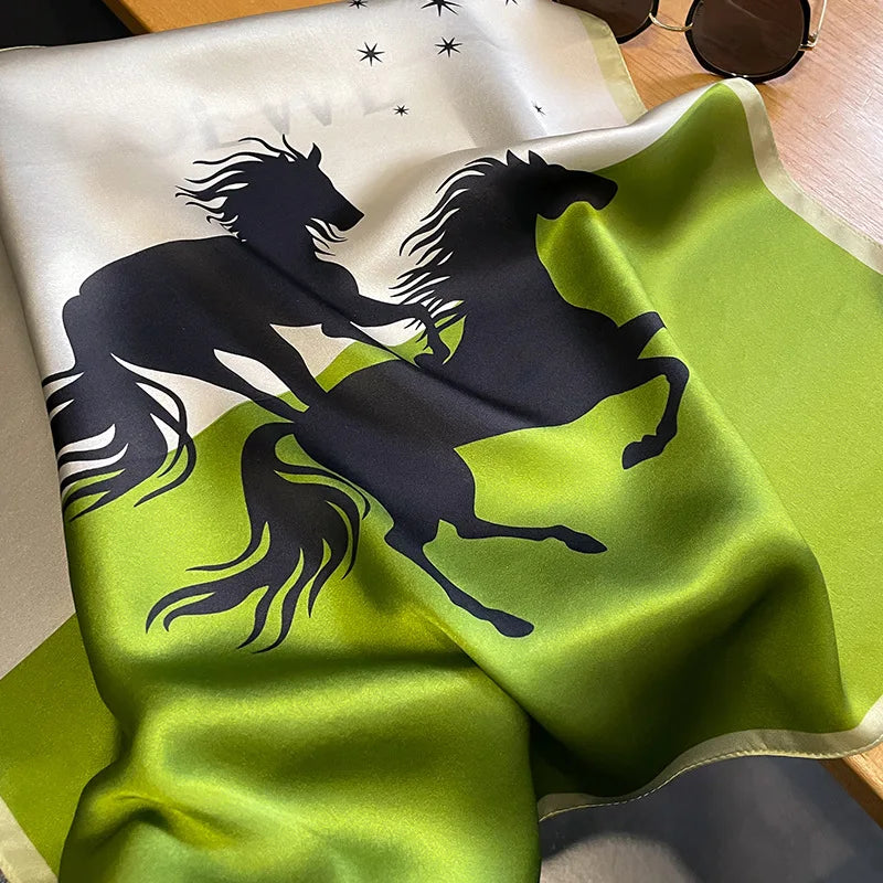 Foulard en soie Solène