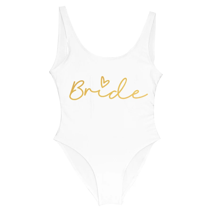 Maillot de bain « Team Bride » / « Bride »