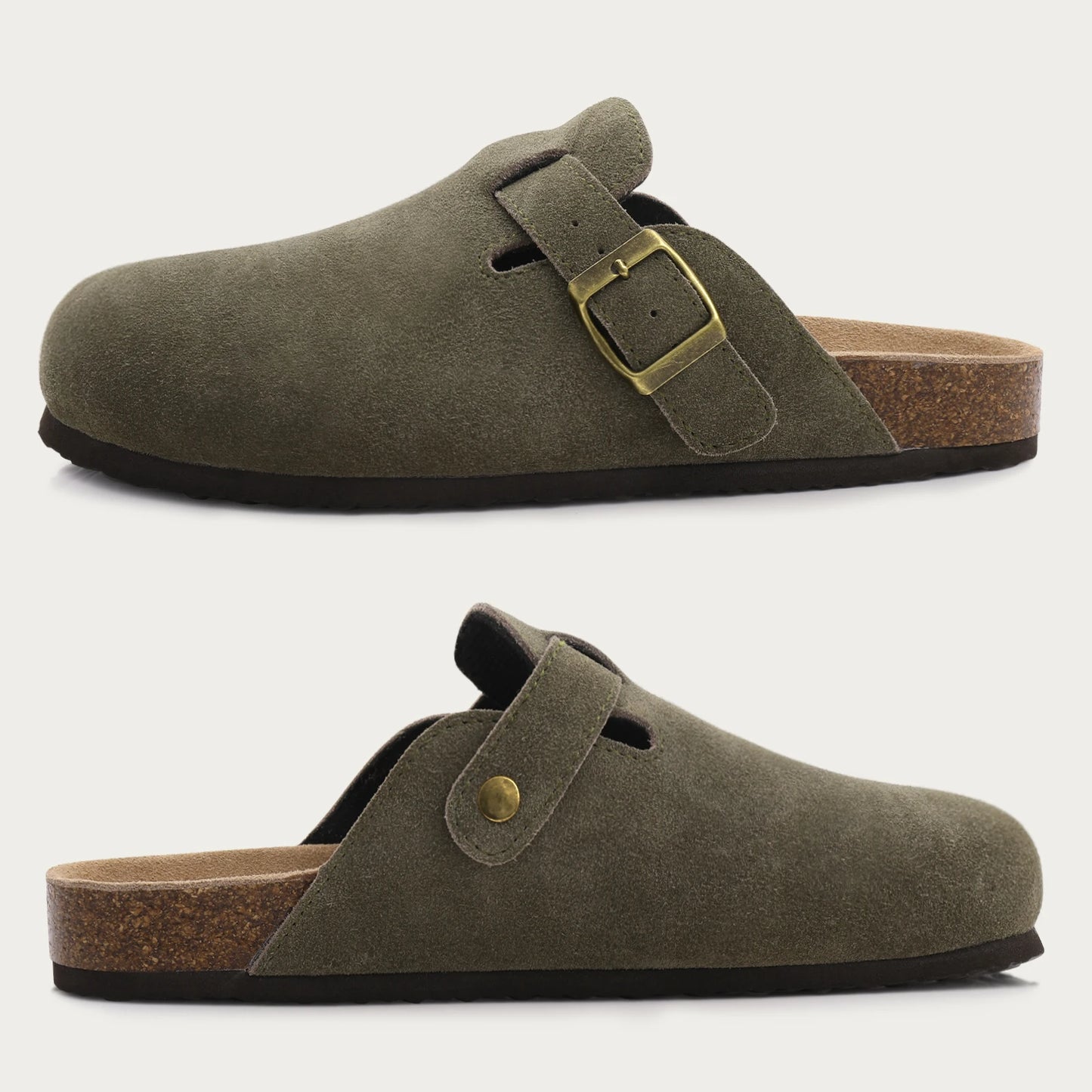 Mules en daim Emma
