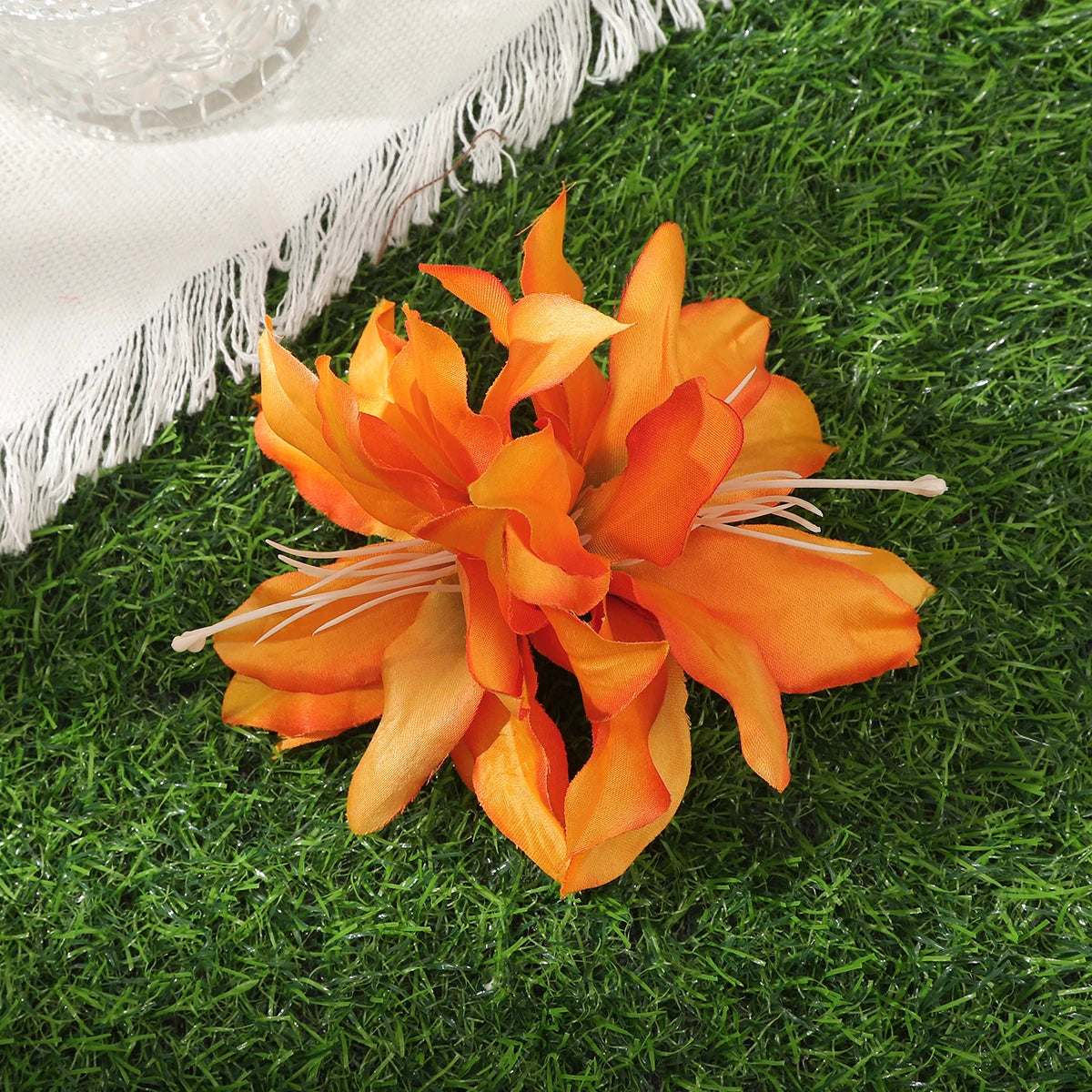 Barrette Orchidée