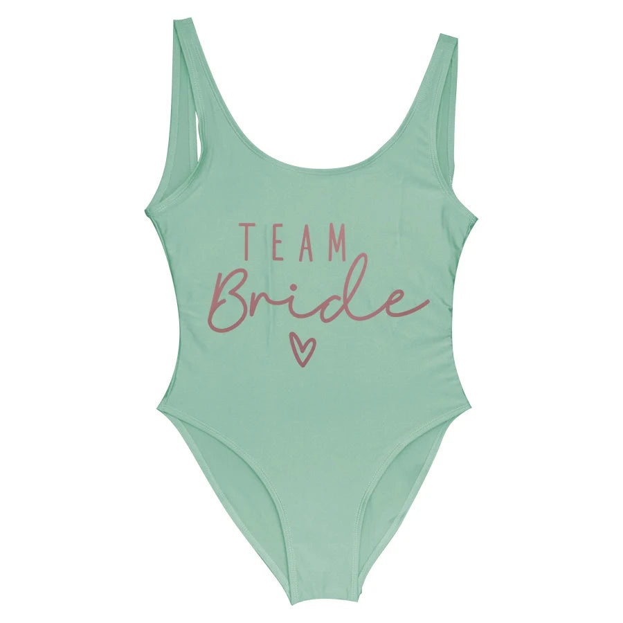 Maillot de bain « Team Bride » / « Bride »