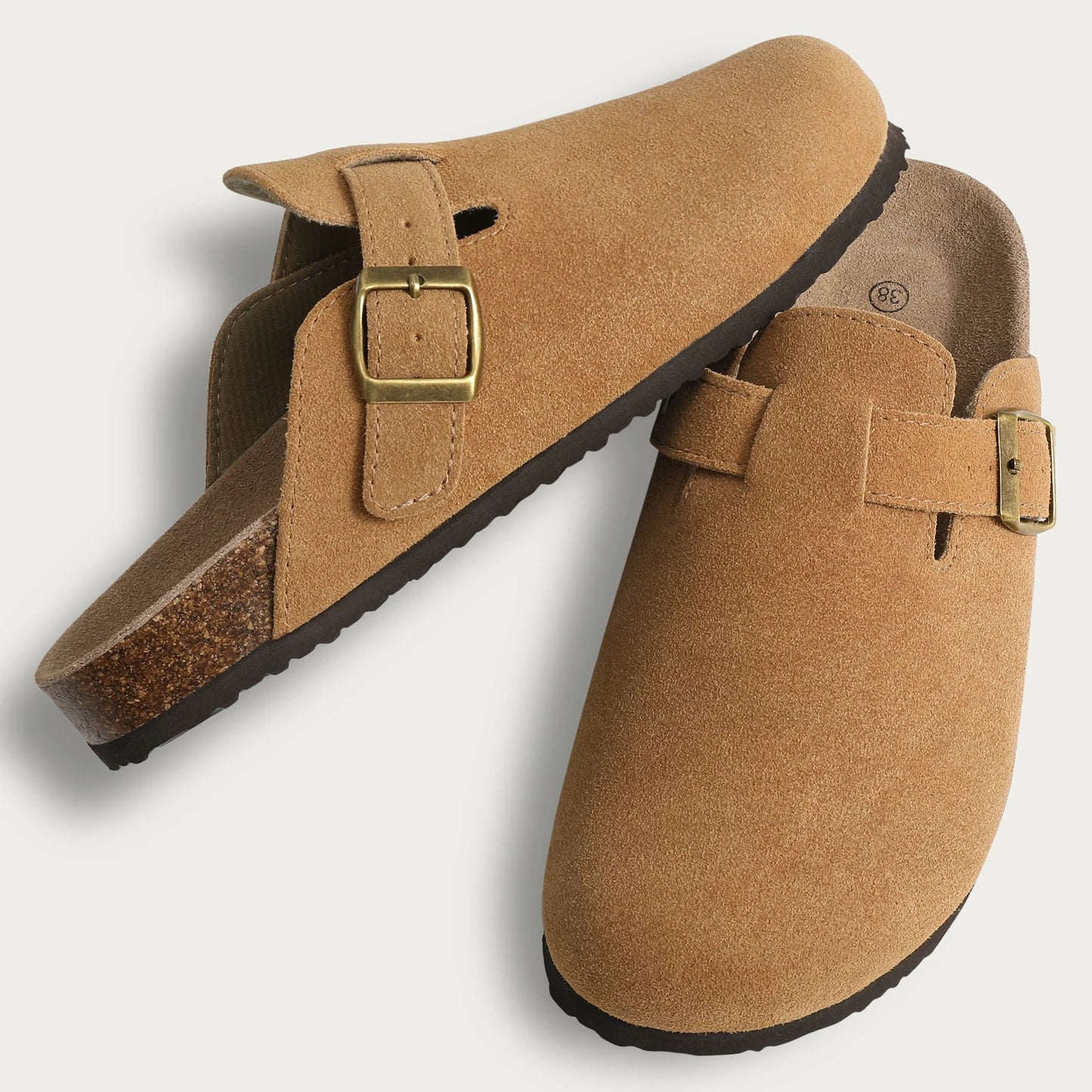 Mules en daim Emma