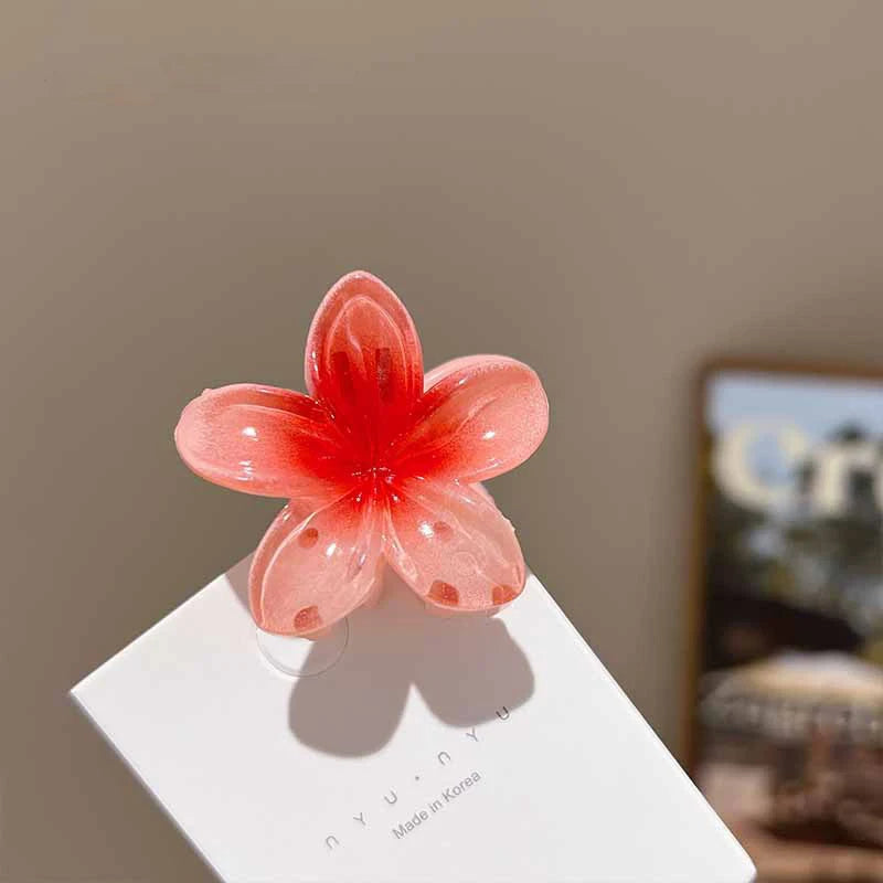 Lot de 6 pinces à cheveux hawaïennes