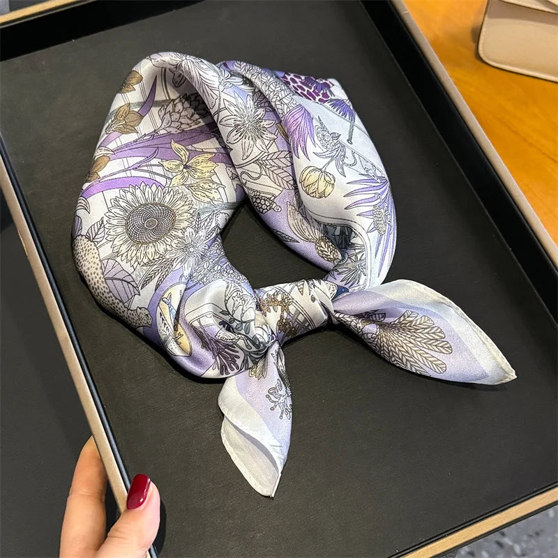 Foulard en soie Solène