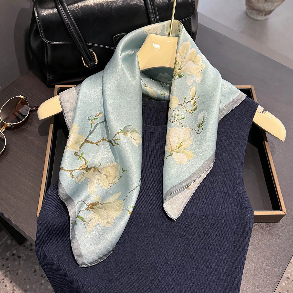 Foulard en soie Solène