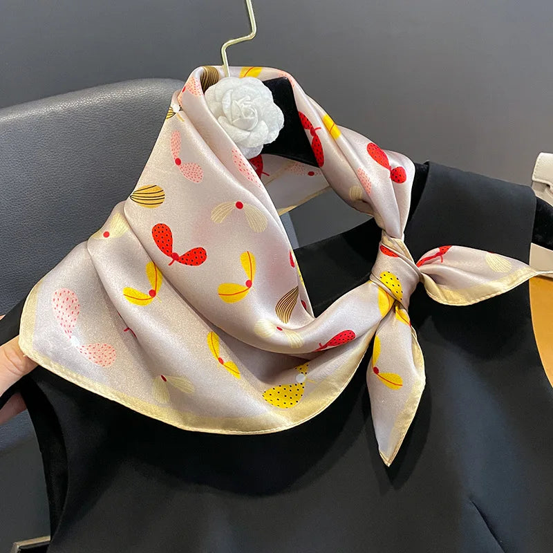 Foulard en soie Solène