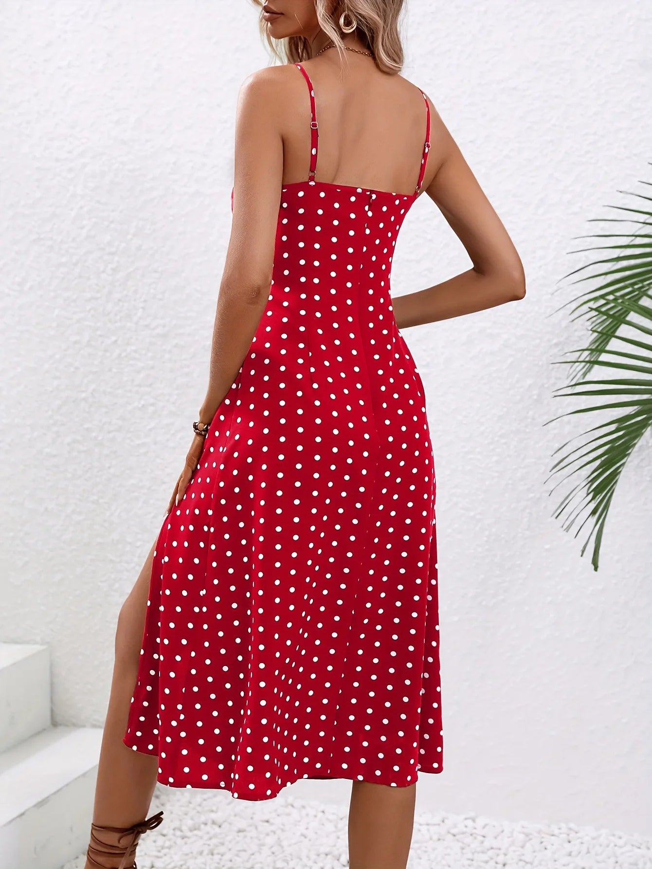 Robe à pois Romane