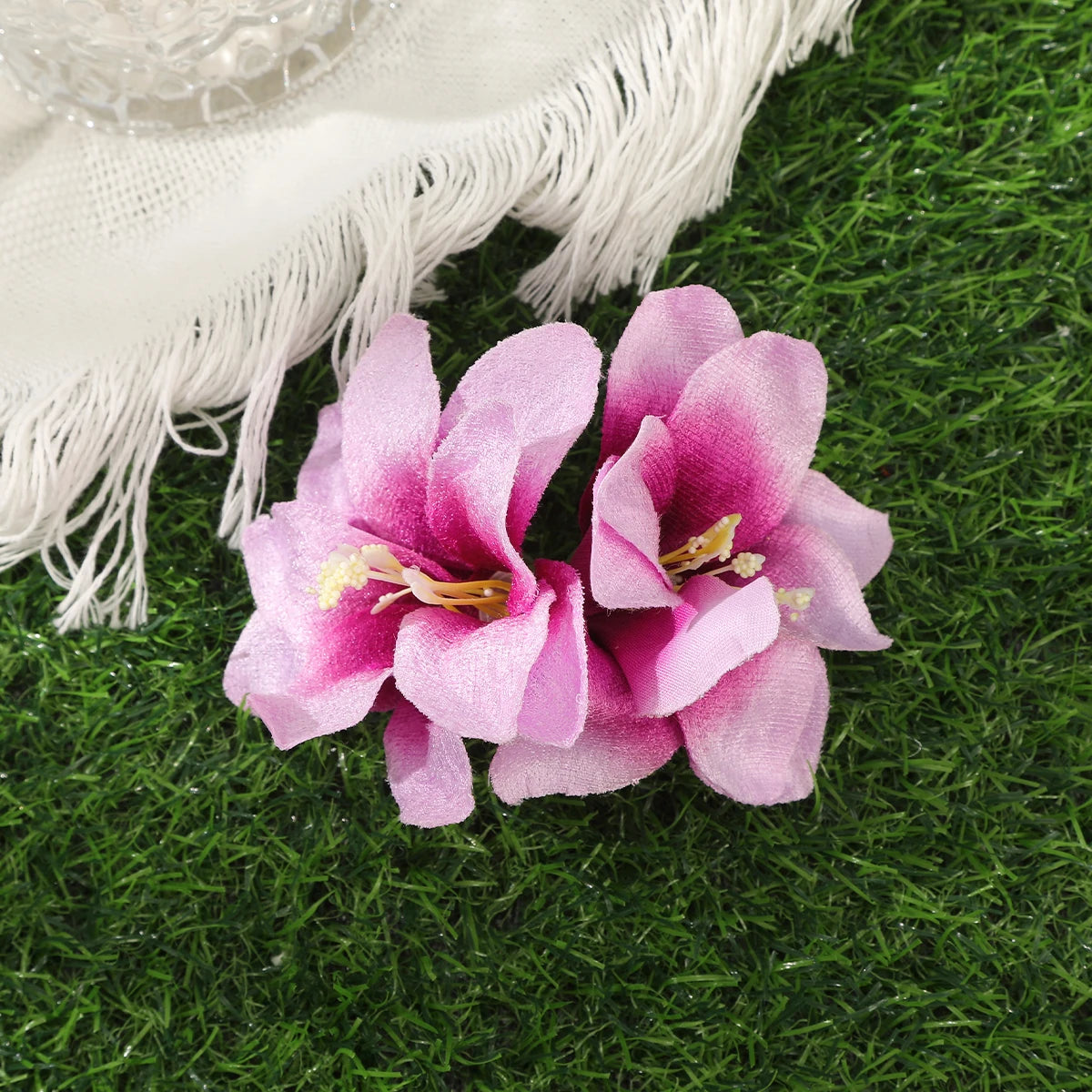 Barrette Orchidée