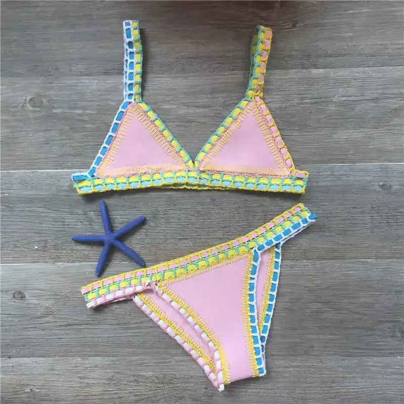 Bikini triangle en crochet Ava