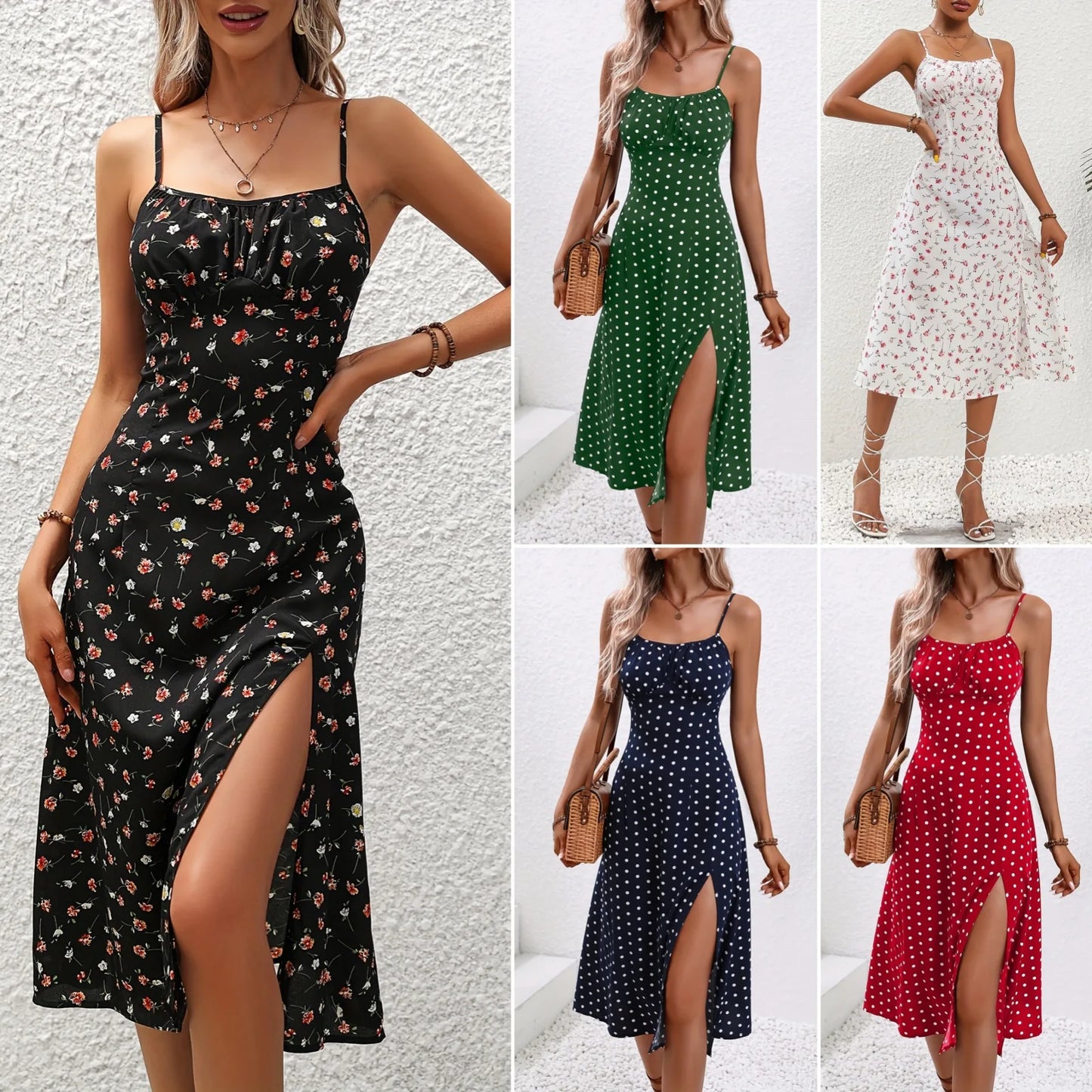 Robe à pois Romane