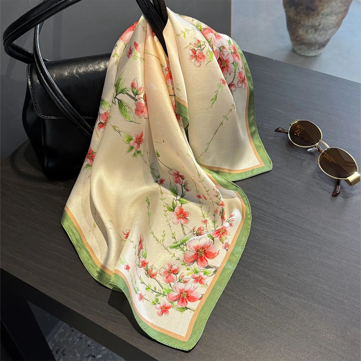 Foulard en soie Solène