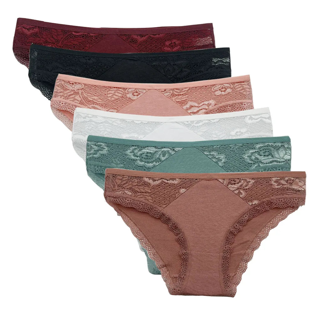 Lot de 5 culottes transparentes Marie