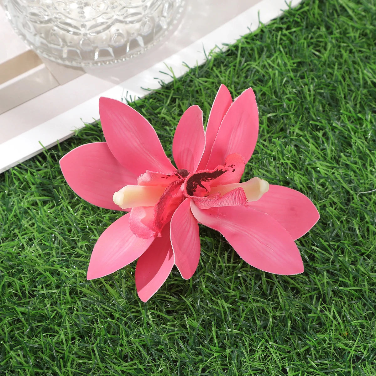 Barrette Orchidée