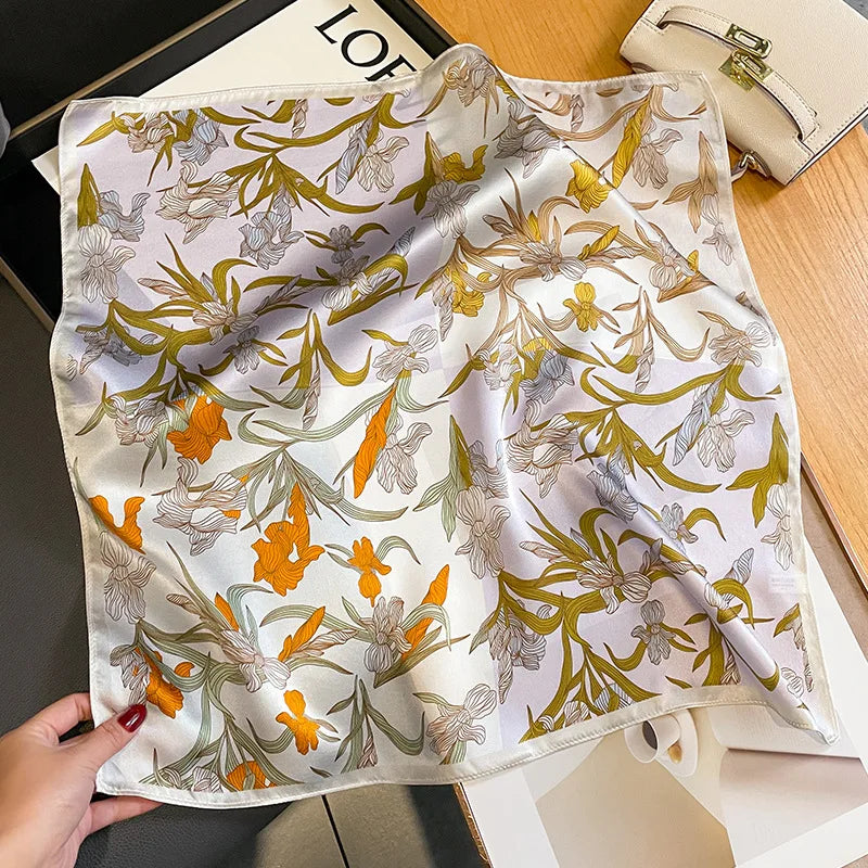 Foulard en soie Solène