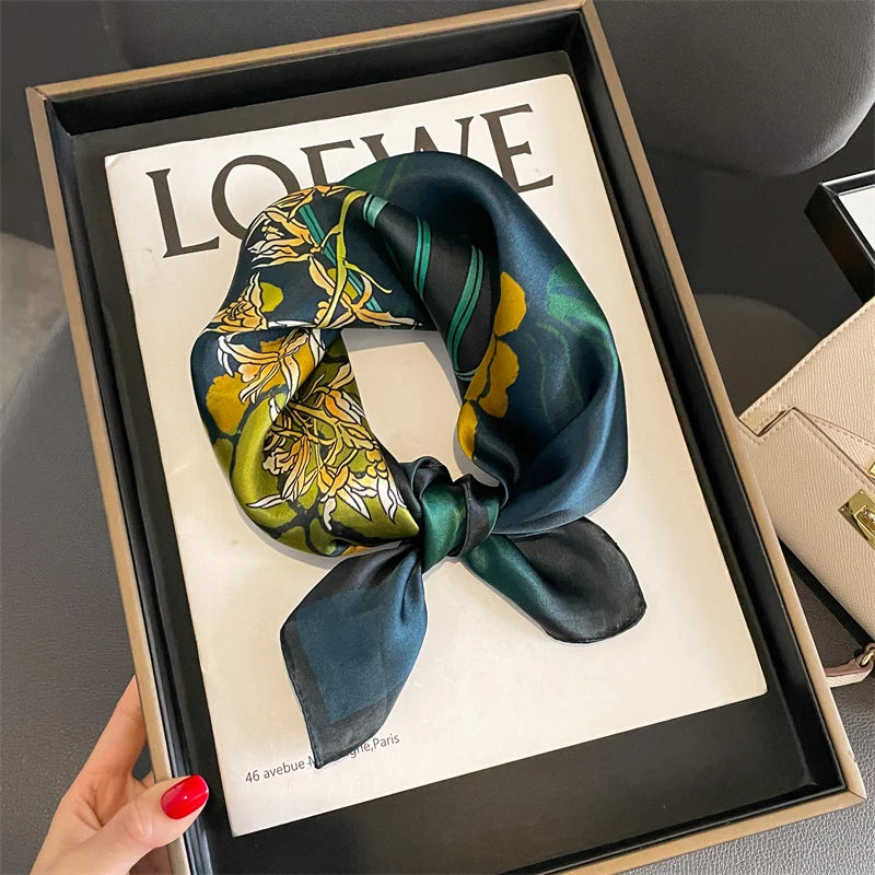 Foulard en soie Solène