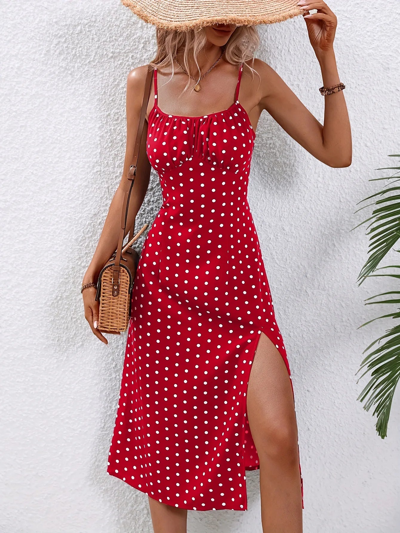 Robe à pois Romane