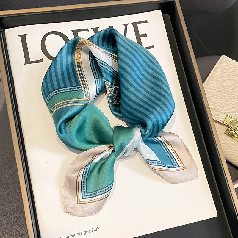 Foulard en soie Solène