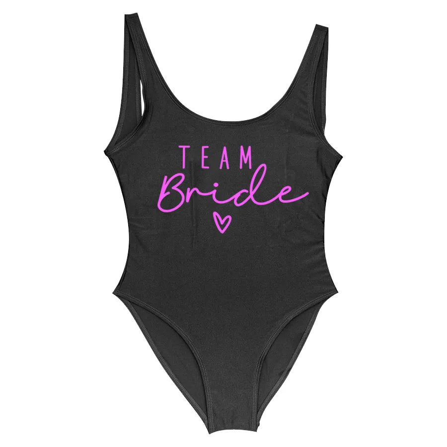 Maillot de bain « Team Bride » / « Bride »