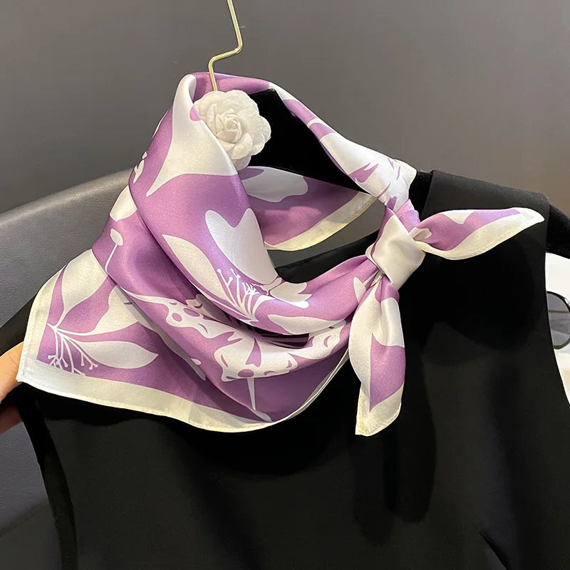 Foulard en soie Solène