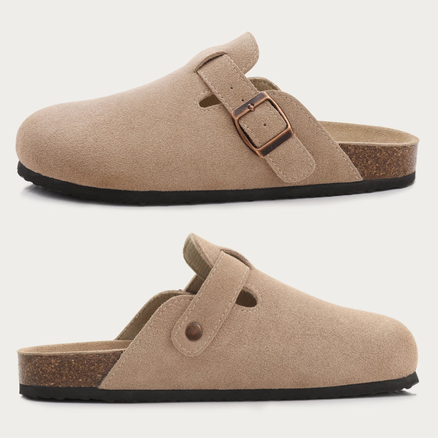 Mules en daim Emma