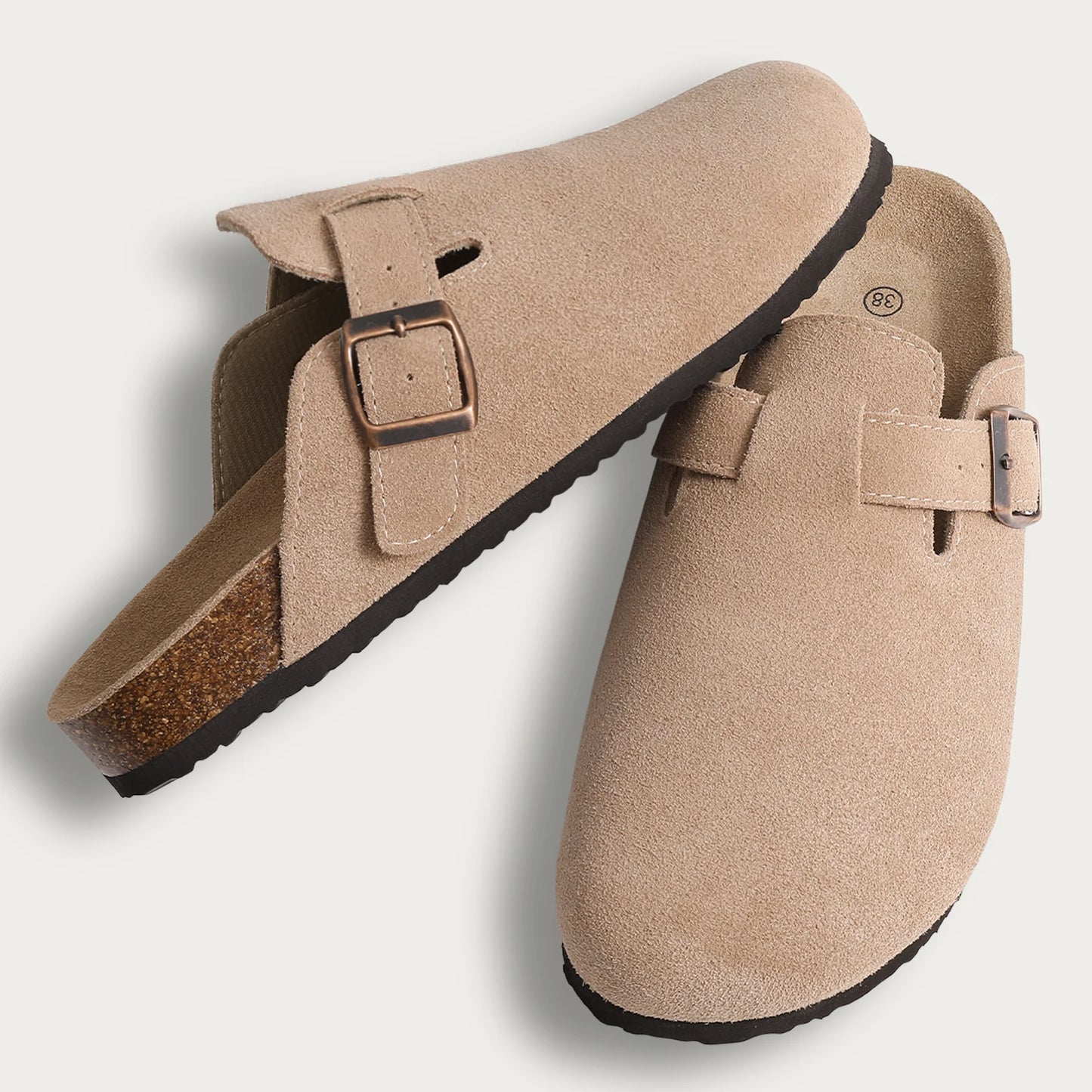 Mules en daim Emma
