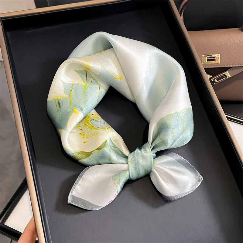 Foulard en soie Solène