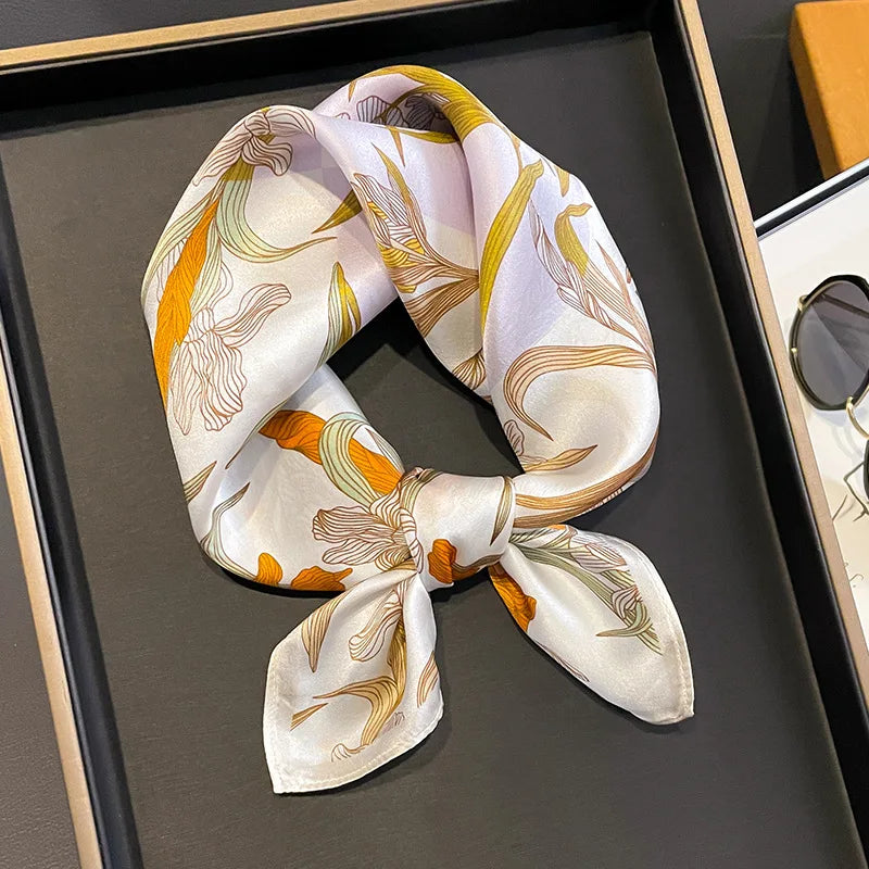 Foulard en soie Solène