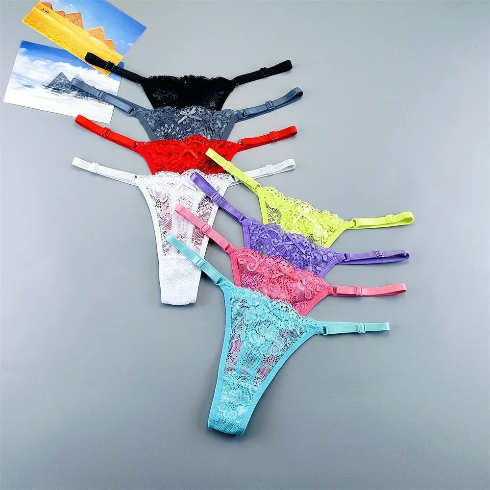 Lot de 3 strings transparents