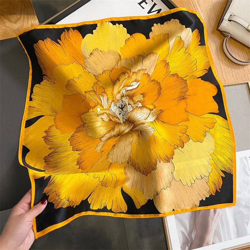 Foulard en soie Solène