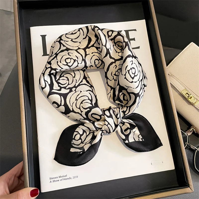 Foulard en soie Solène
