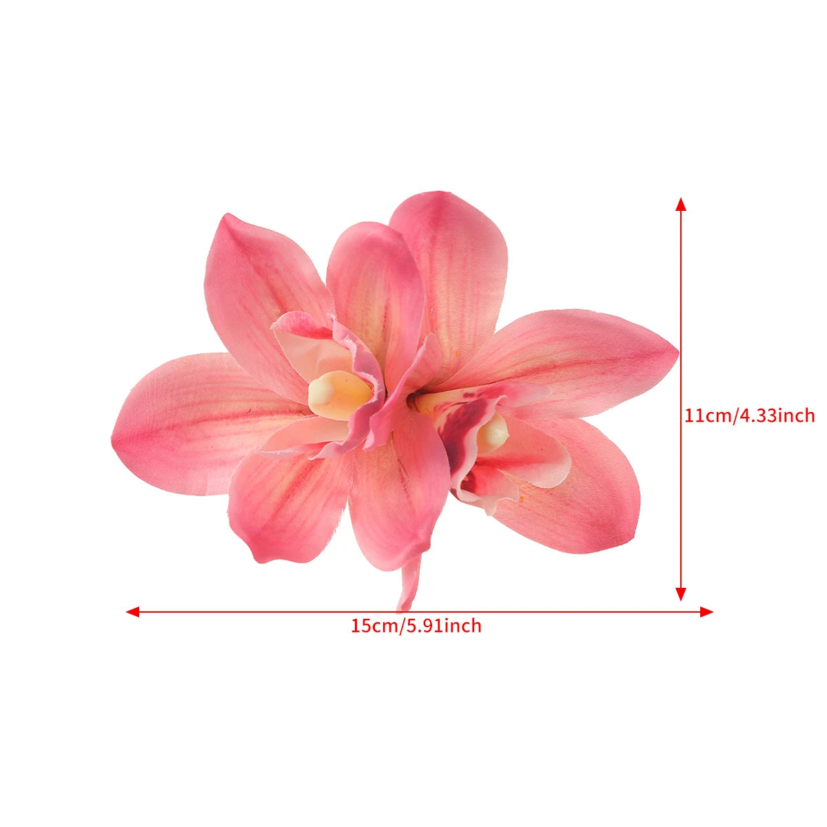 Barrette Orchidée