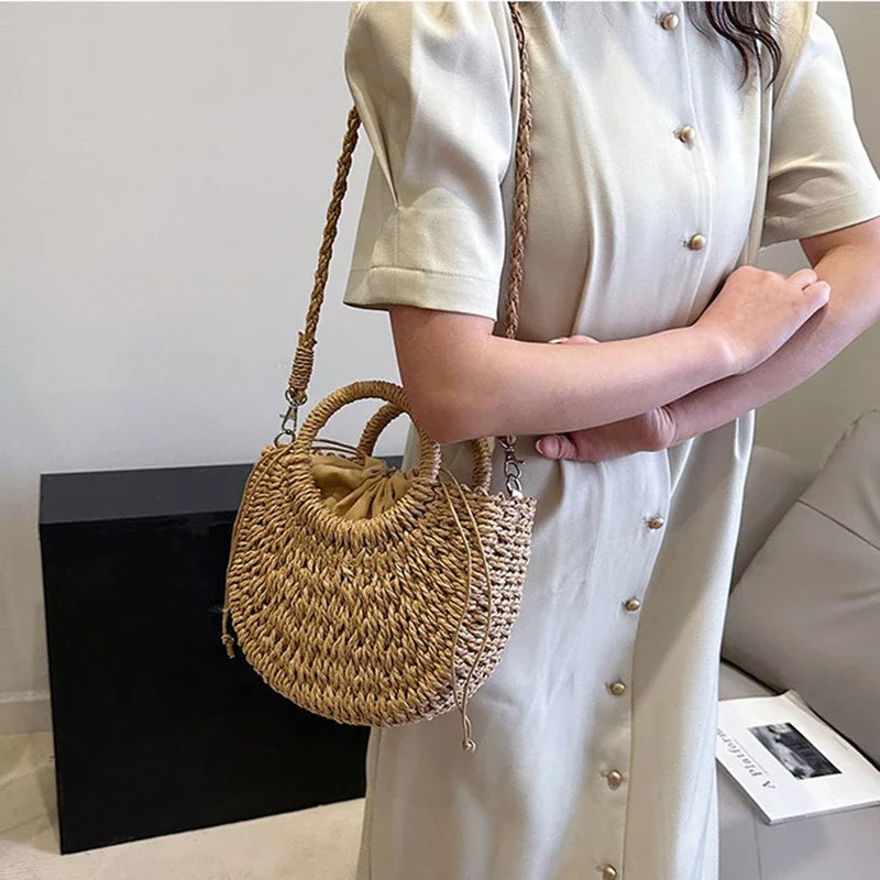 Sac à main tressé Isabella