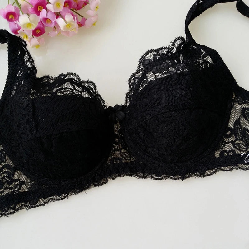 Soutien-gorge floral en dentelle