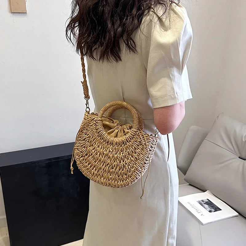 Sac à main tressé Isabella