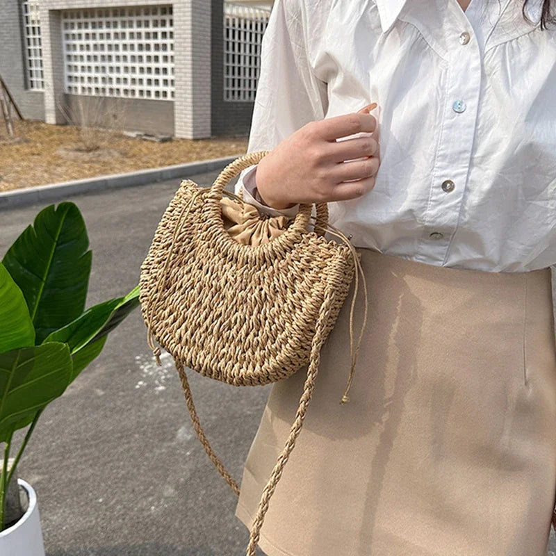 Sac à main tressé Isabella