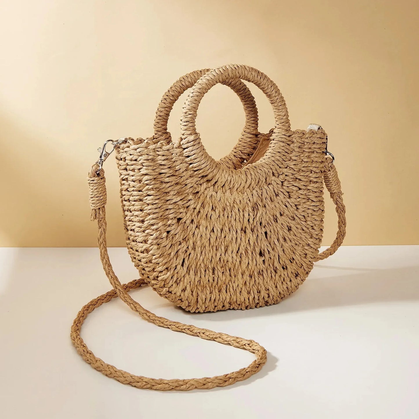 Sac à main tressé Isabella