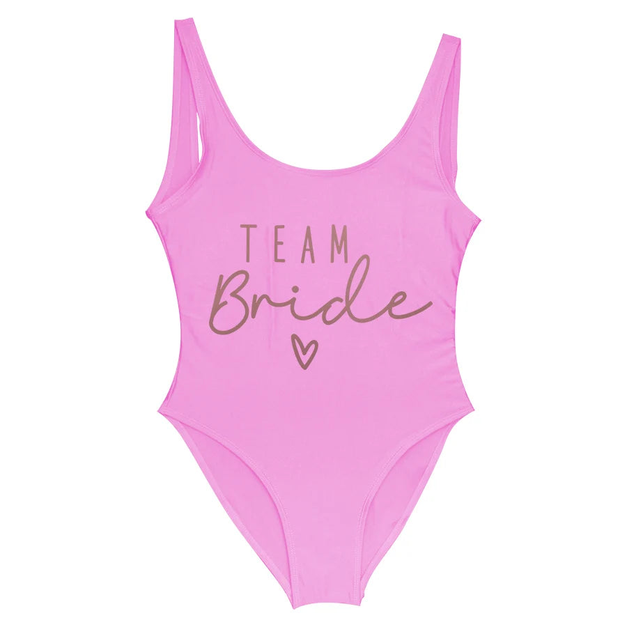 Maillot de bain « Team Bride » / « Bride »